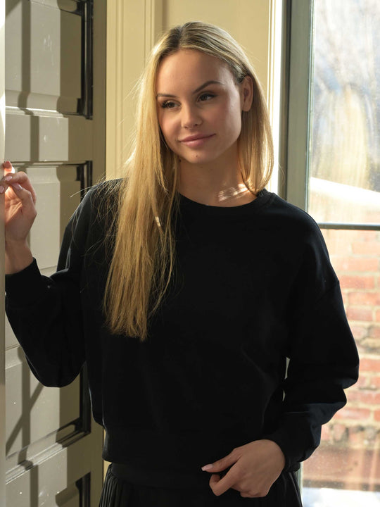 Two Soft Crew Neck Sweatshirt