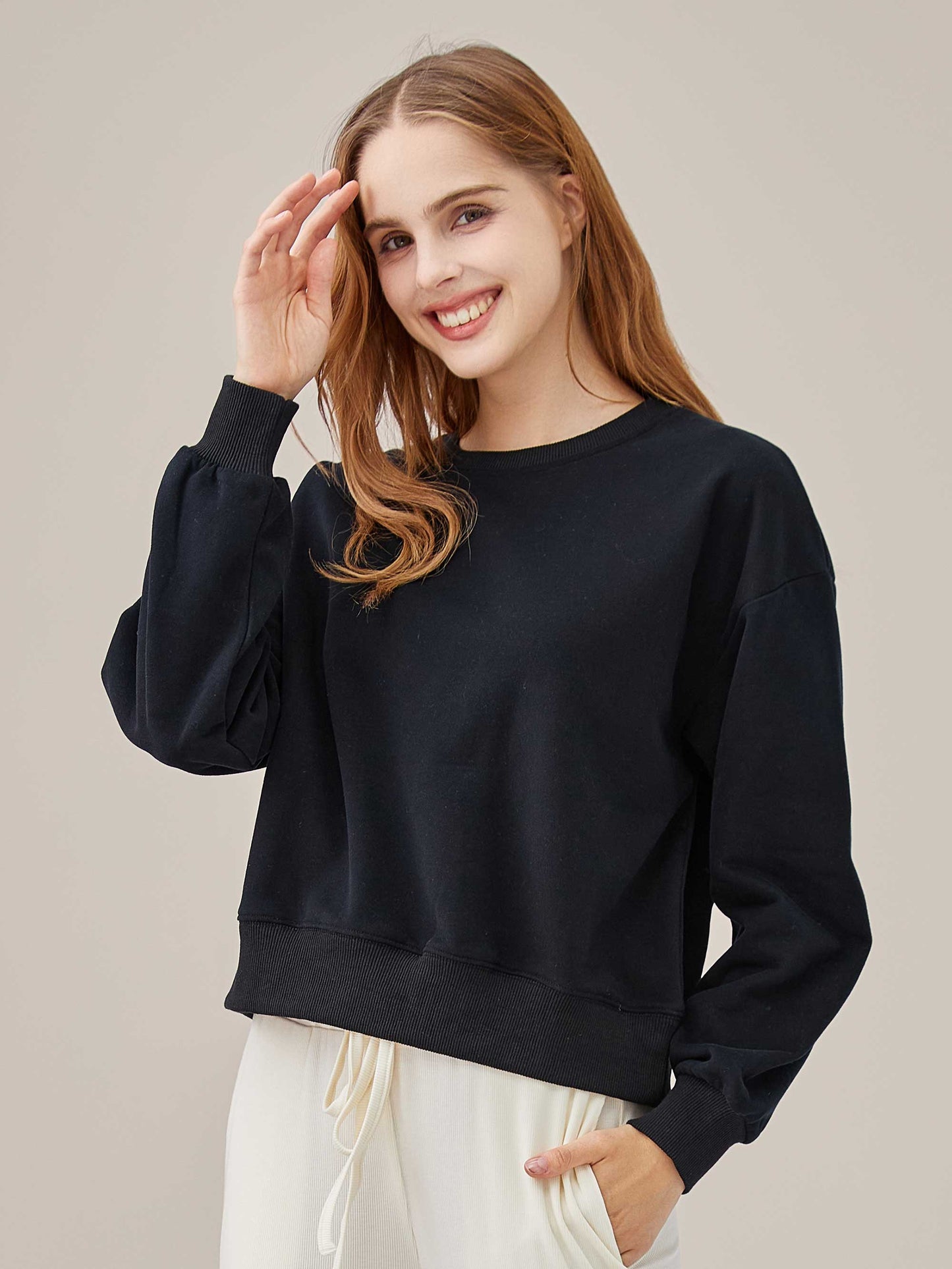 Two Soft Crew Neck Sweatshirt