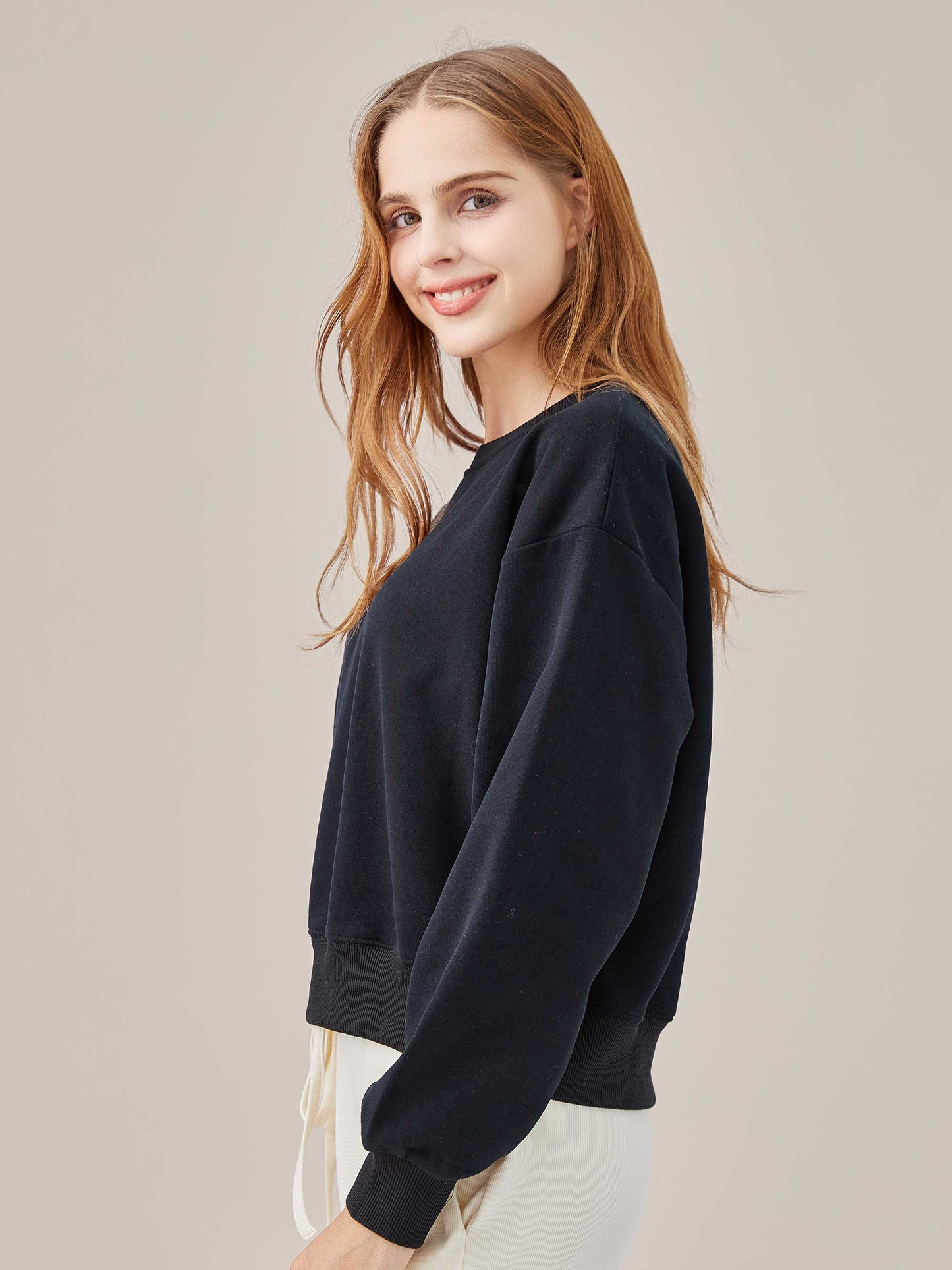 Two Soft Crew Neck Sweatshirt