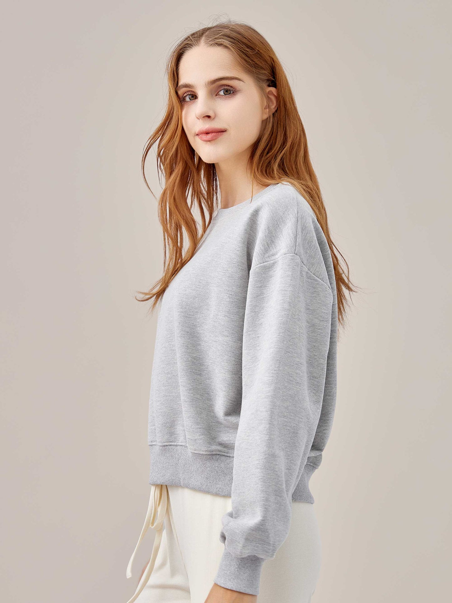 Two Soft Crew Neck Sweatshirt