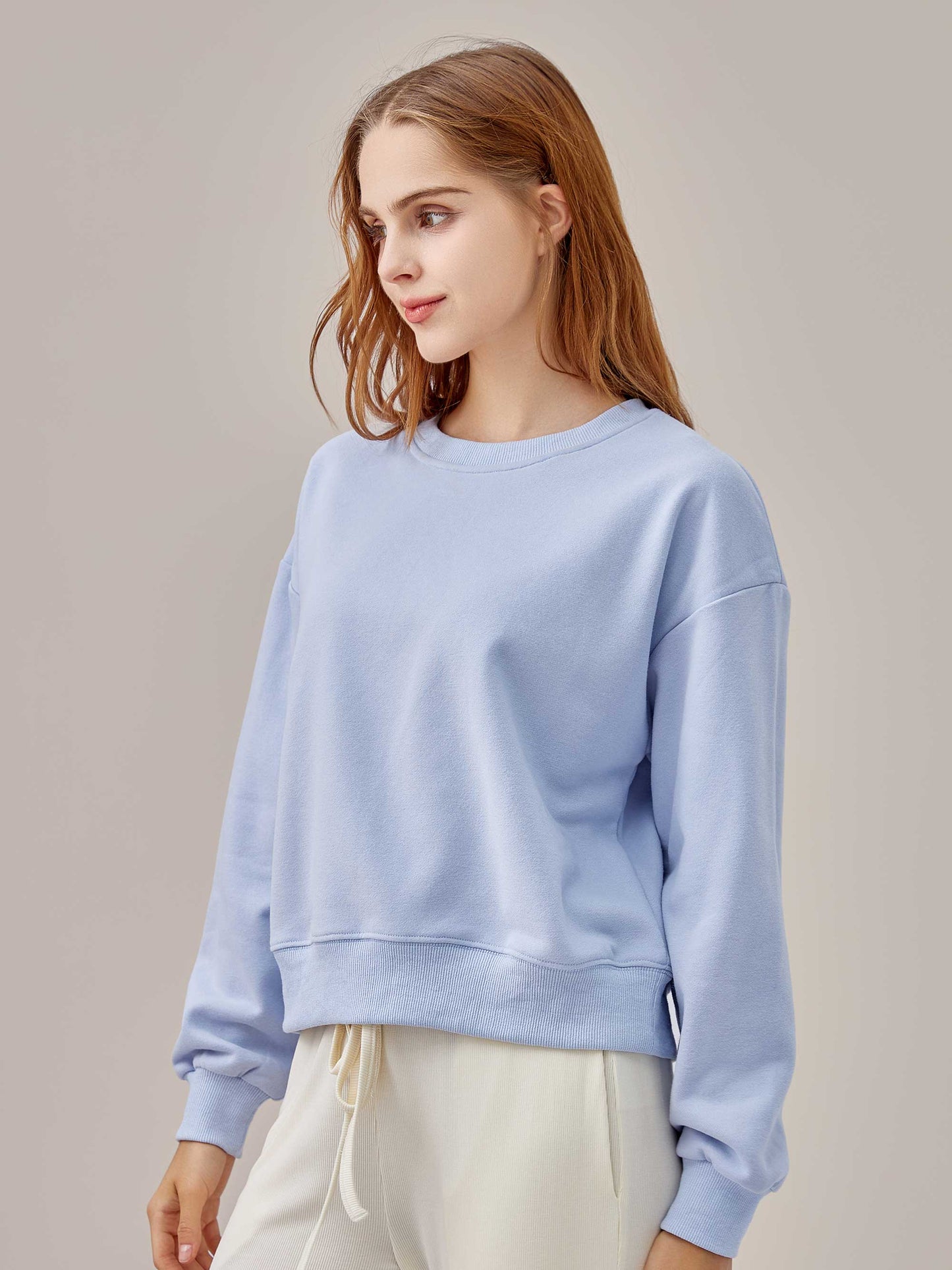 Two Soft Crew Neck Sweatshirt