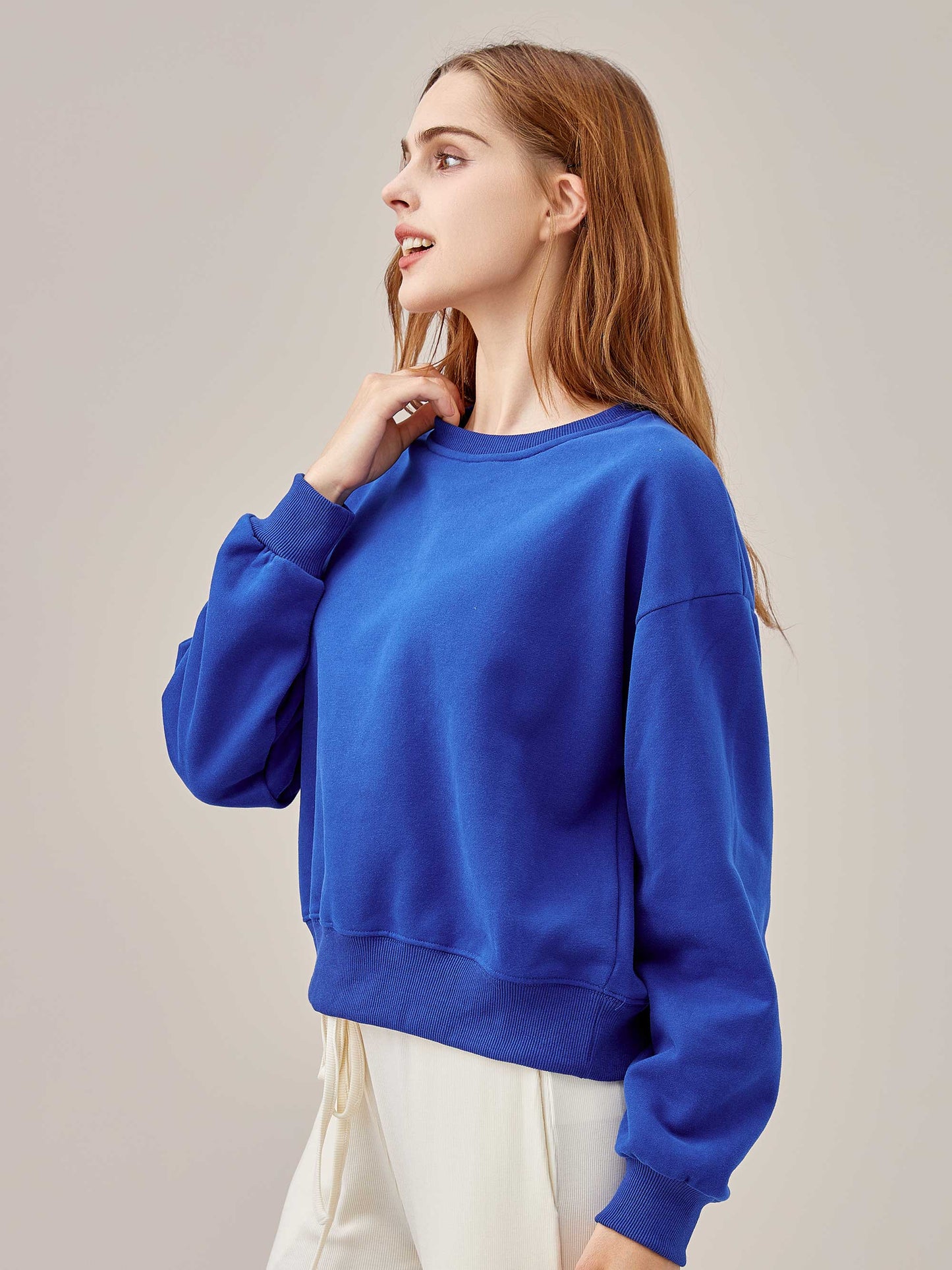 Two Soft Crew Neck Sweatshirt