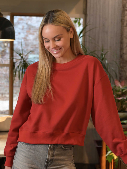 Two Soft Crew Neck Sweatshirt