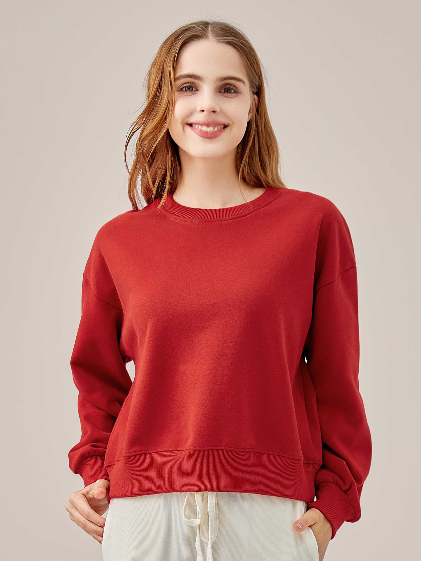 Two Soft Crew Neck Sweatshirt