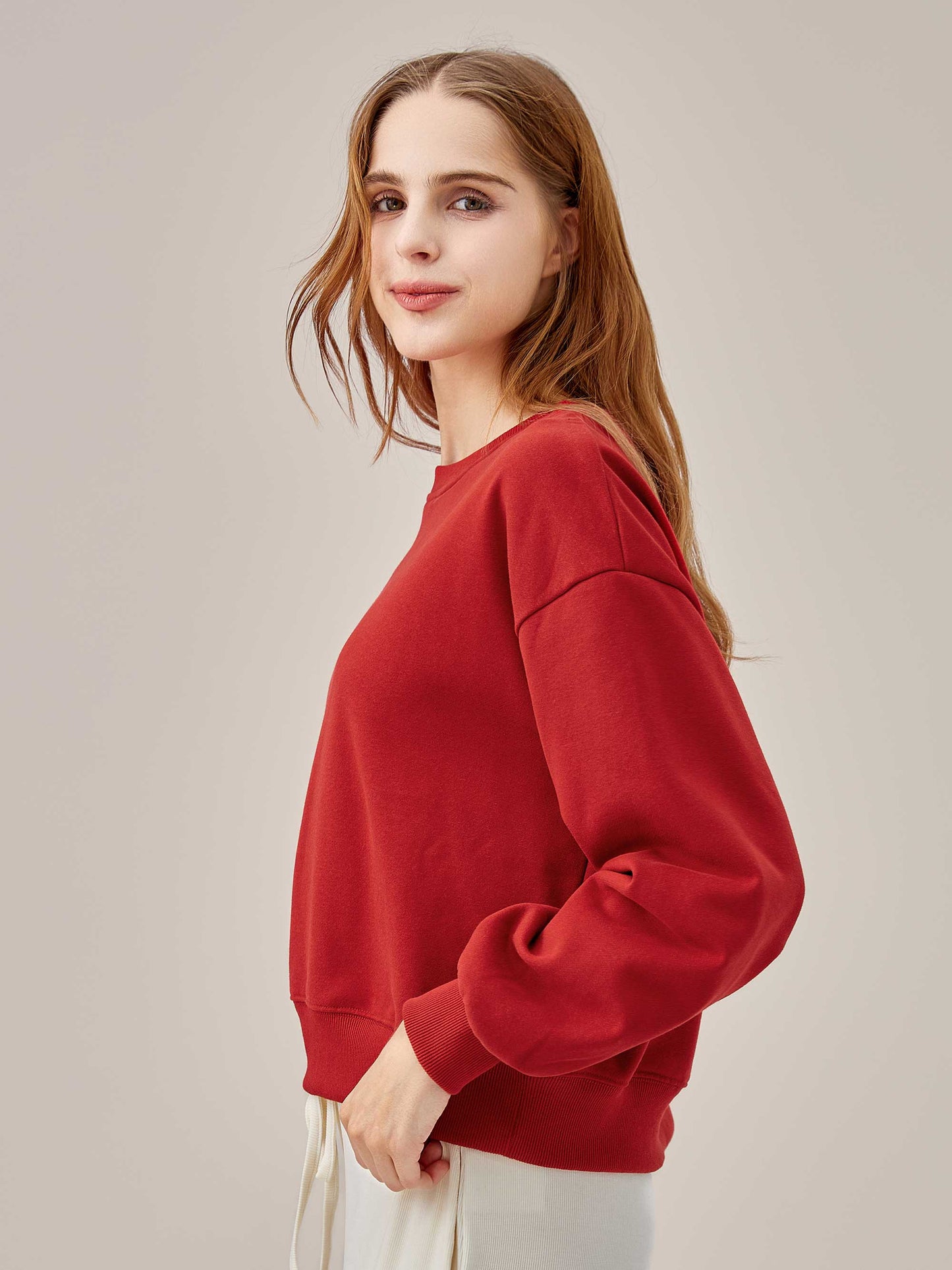 Two Soft Crew Neck Sweatshirt