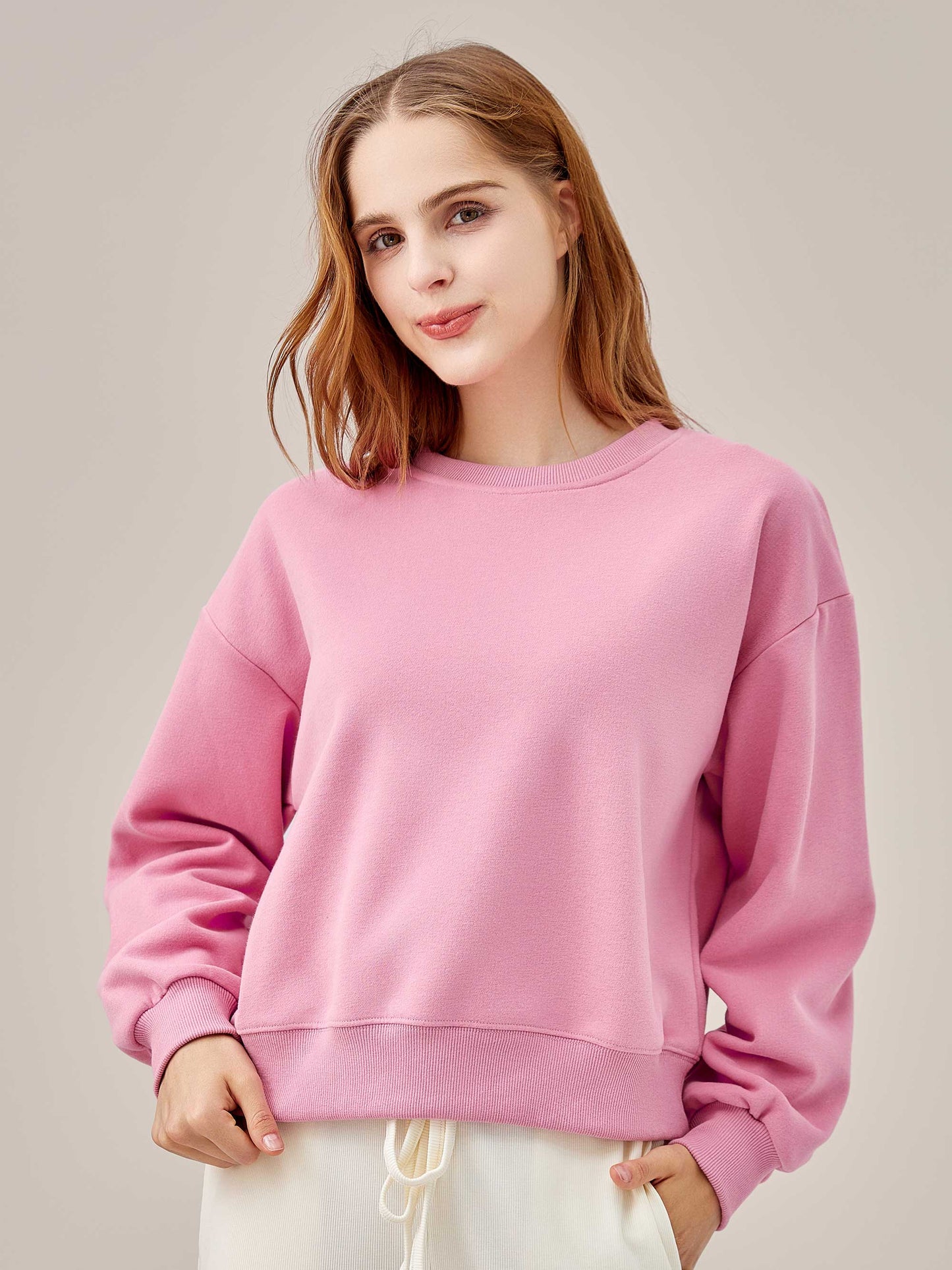 Two Soft Crew Neck Sweatshirt