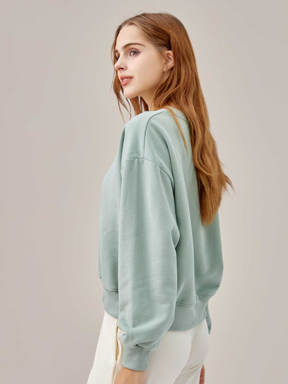 Two Soft Crew Neck Sweatshirt