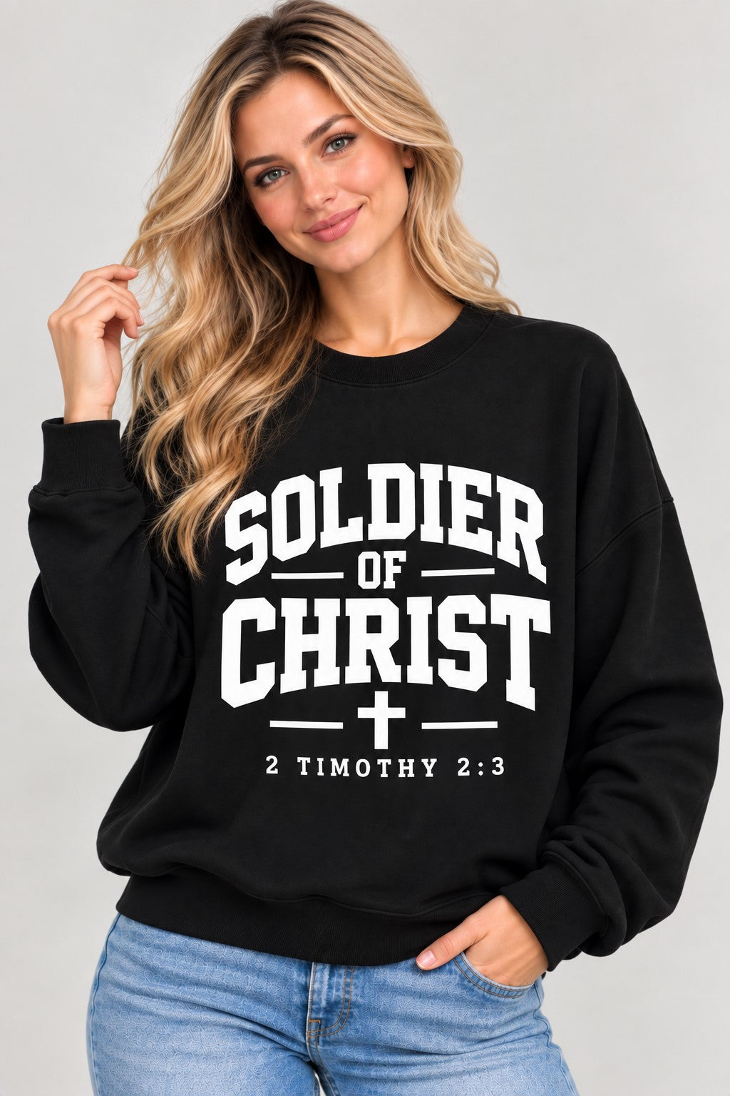 Soldier Of Christ Sweatshirt