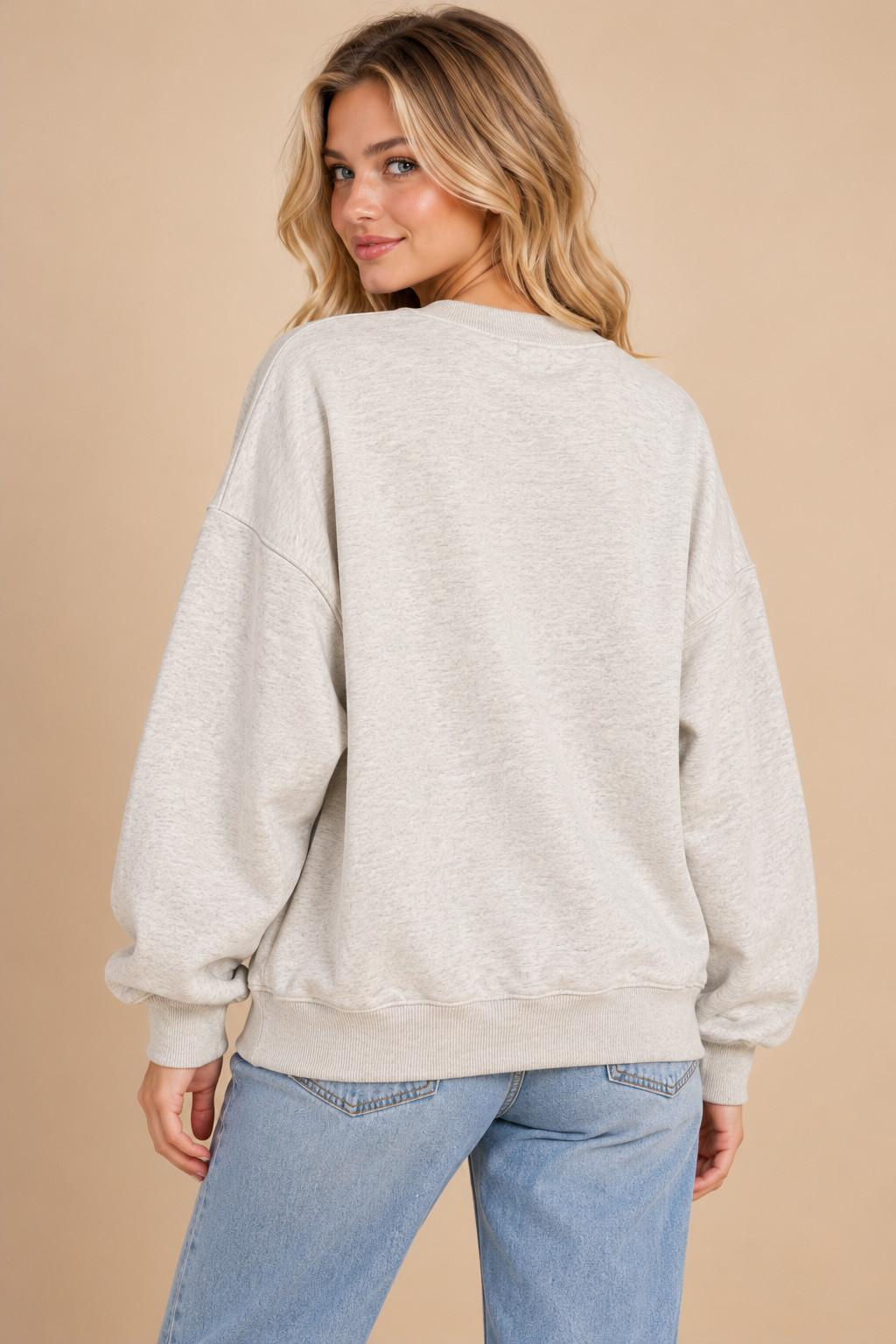 Polka Dot Jesus Graphic Sweatshirt