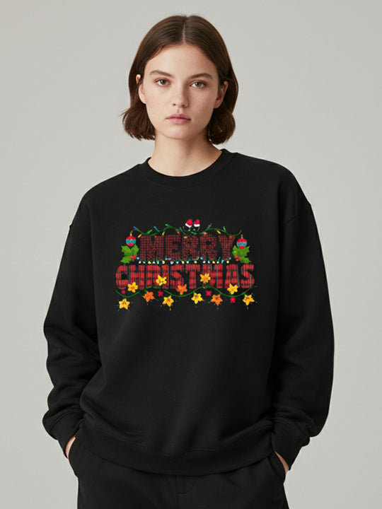 Christmas3  Cozy Crush Terry Sweatshirt