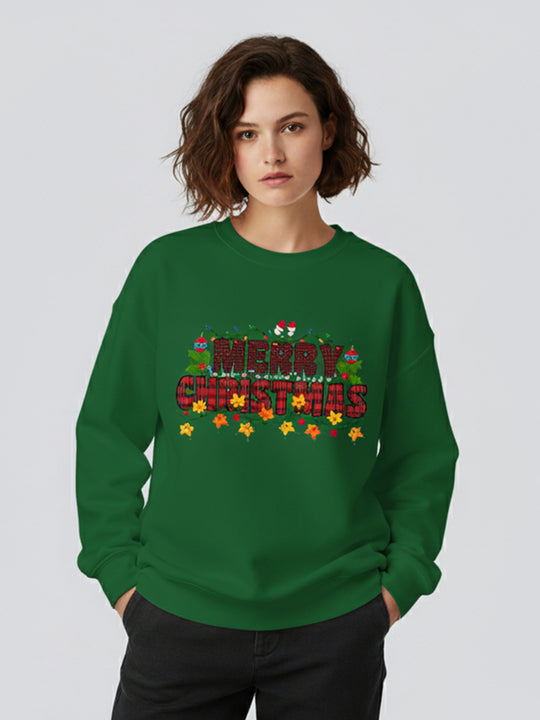 Christmas3  Cozy Crush Terry Sweatshirt