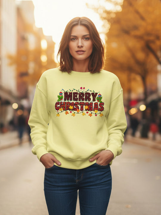 Christmas3  Cozy Crush Terry Sweatshirt