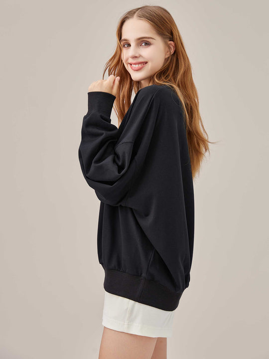 Cozy Crush Sweatshirt-Grateful Thankful Blessed-Hot Fix