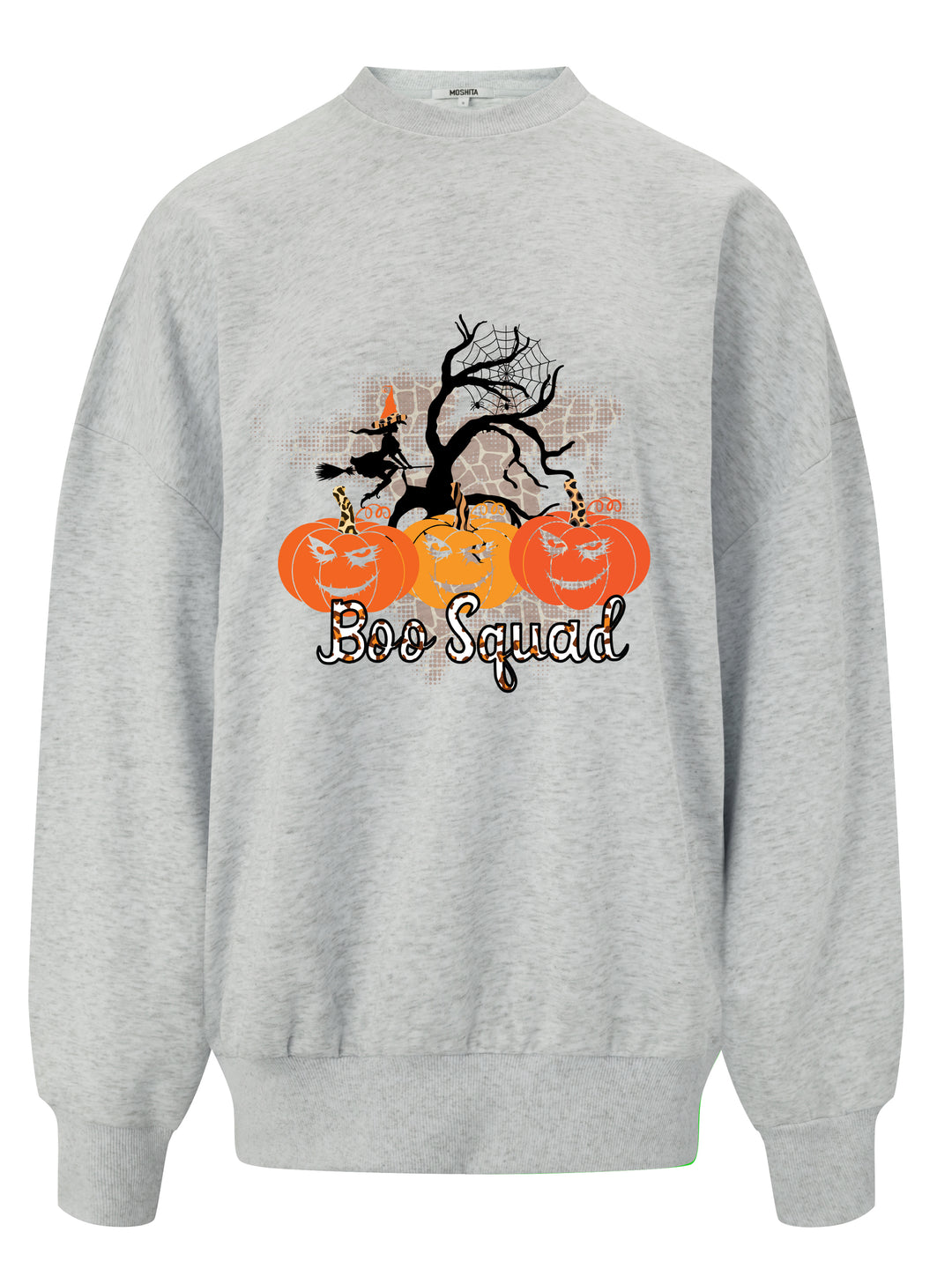 The Cozy Crush Terry Sweatshirt with Graphic Boo Squad