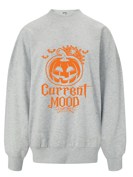 The Cozy Crush Terry Sweatshirt with Graphic Current Mood