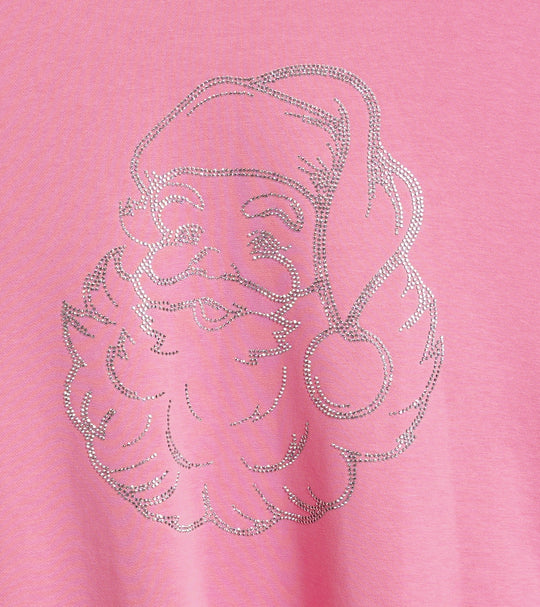 The Cozy Crush Terry Sweatshirt-Santa Clause-Hot Fix