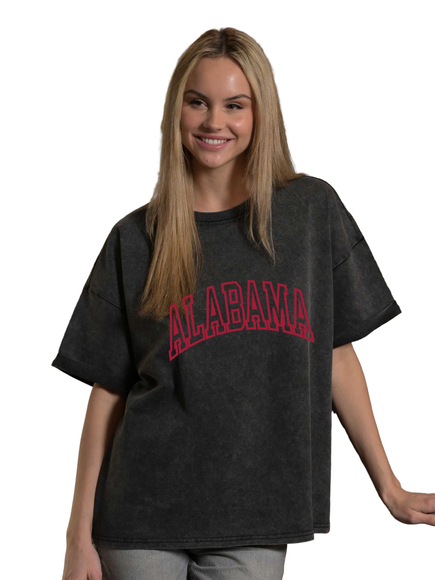 Alabama print The Effortless Washed Tee