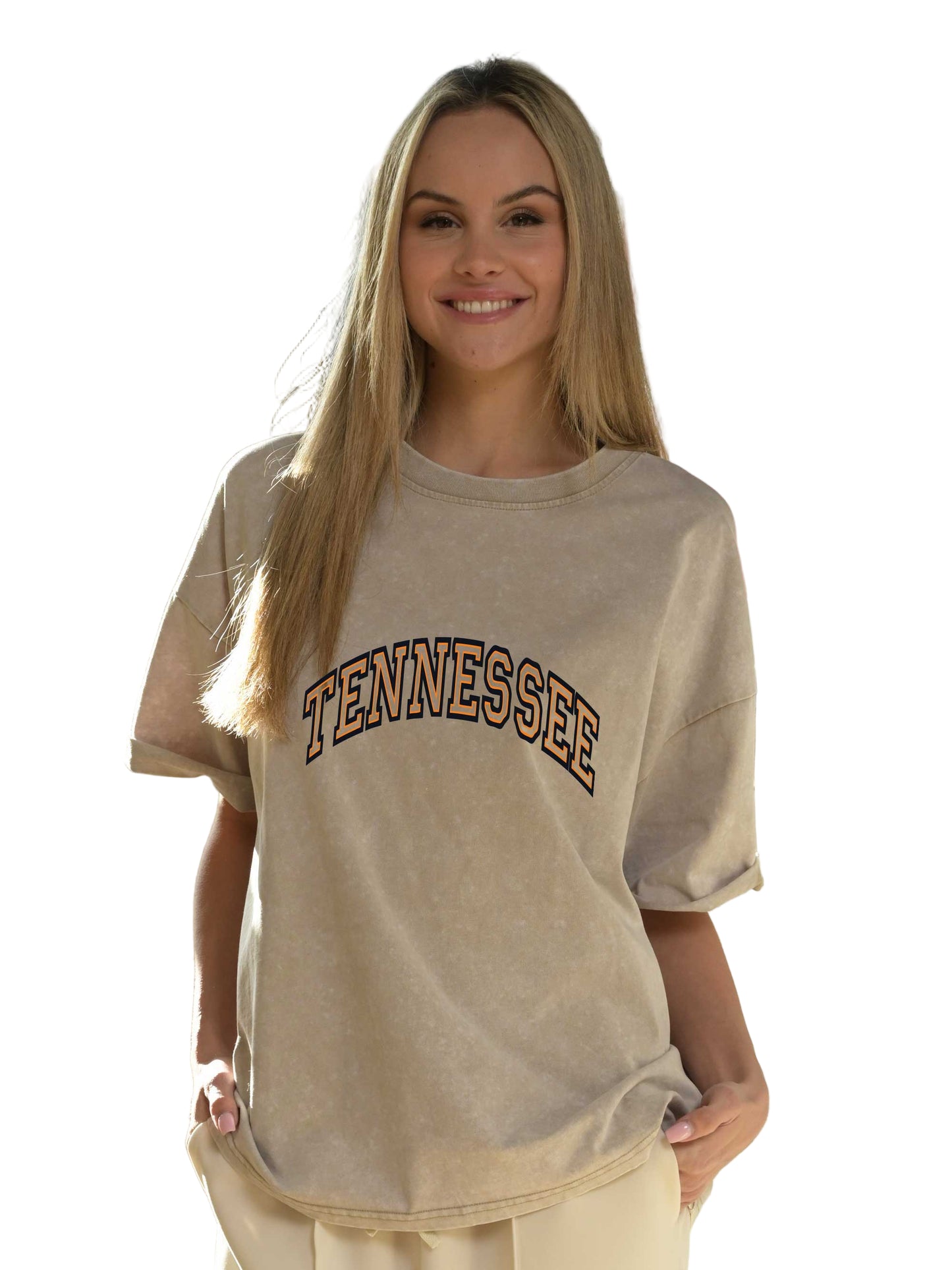 Tennessee print The Effortless Washed Tee