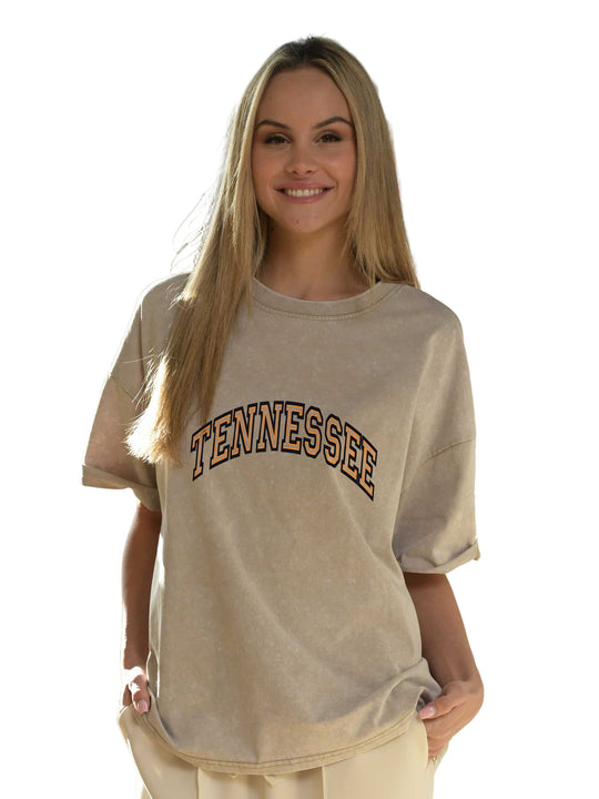 Tennessee print The Effortless Washed Tee