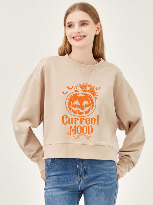 Salt Air Sweatshirt with Graphic Current Mood