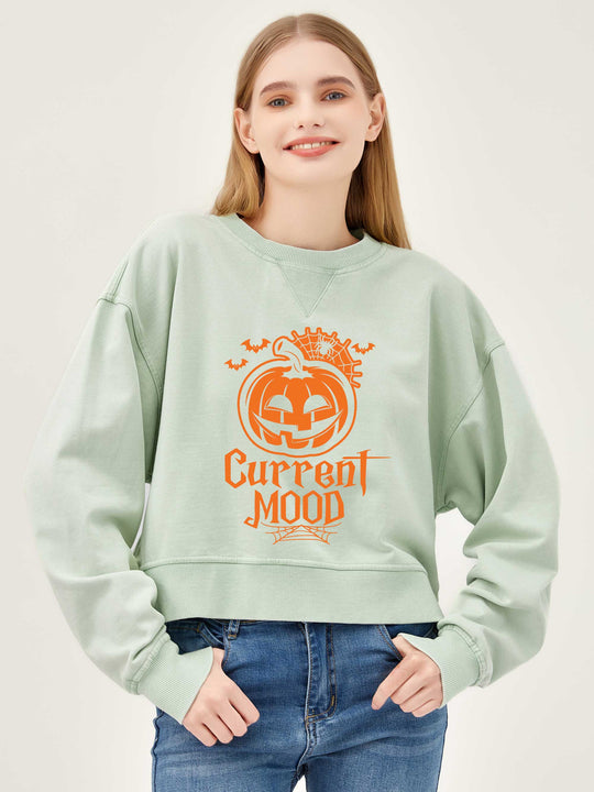 Salt Air Sweatshirt with Graphic Current Mood