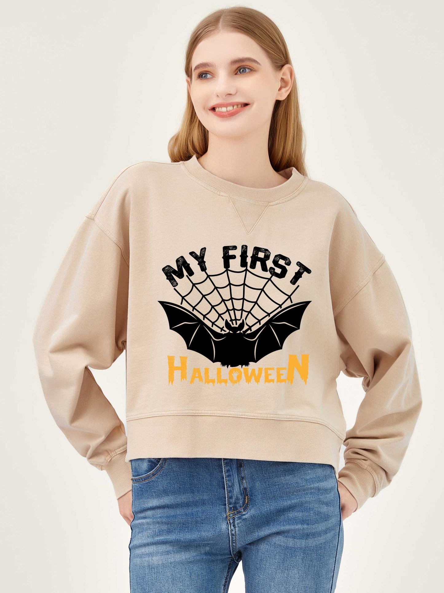 Salt Air Sweatshirt with Graphic My First Halloween