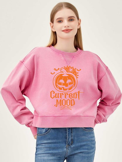 Salt Air Sweatshirt with Graphic Current Mood