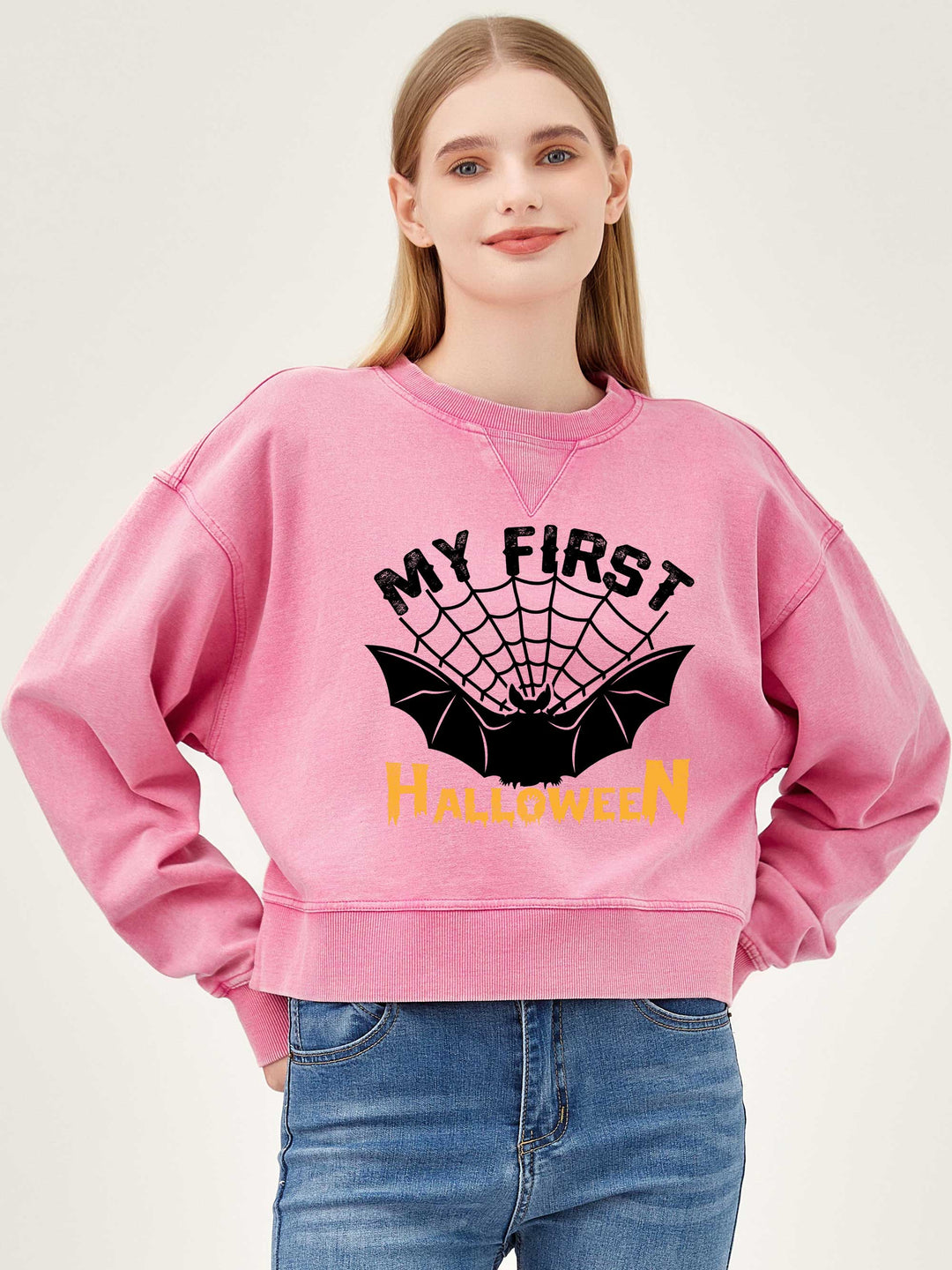 Salt Air Sweatshirt with Graphic My First Halloween