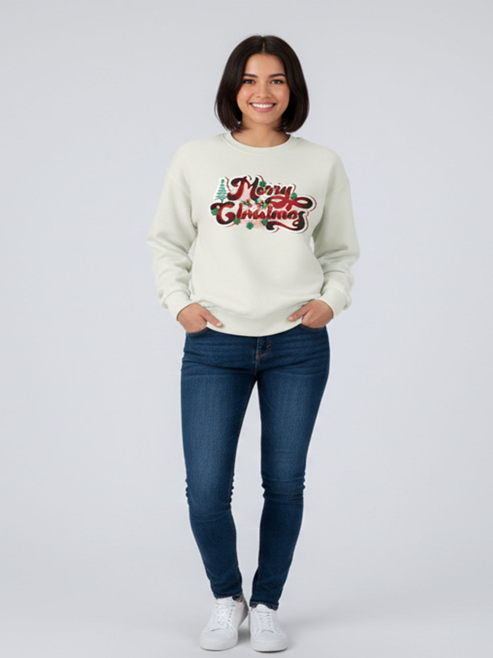 Christmas2  Crew Neck Sweatshirt