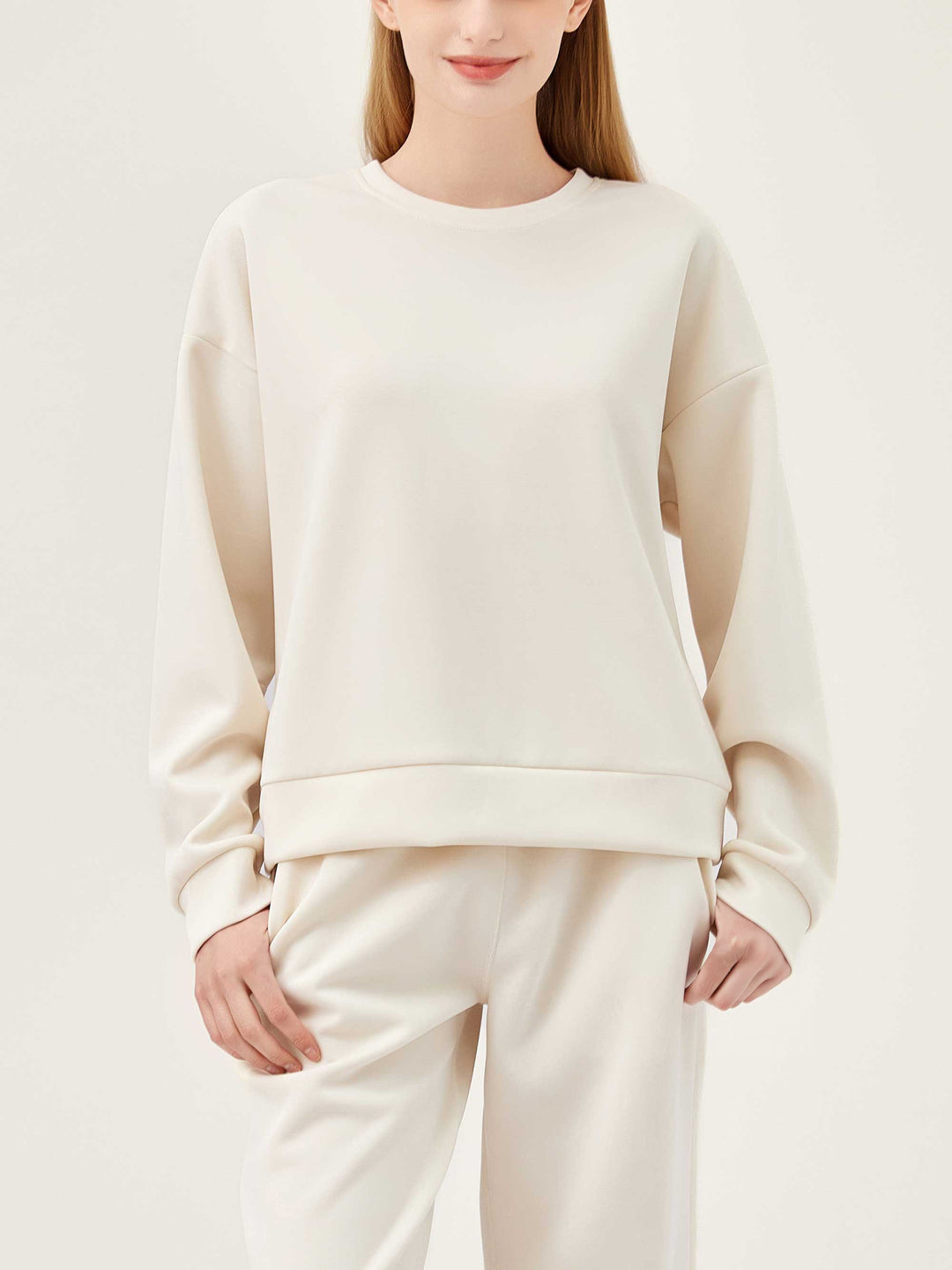 STYBB Crew Neck Sweatshirt - Ivory