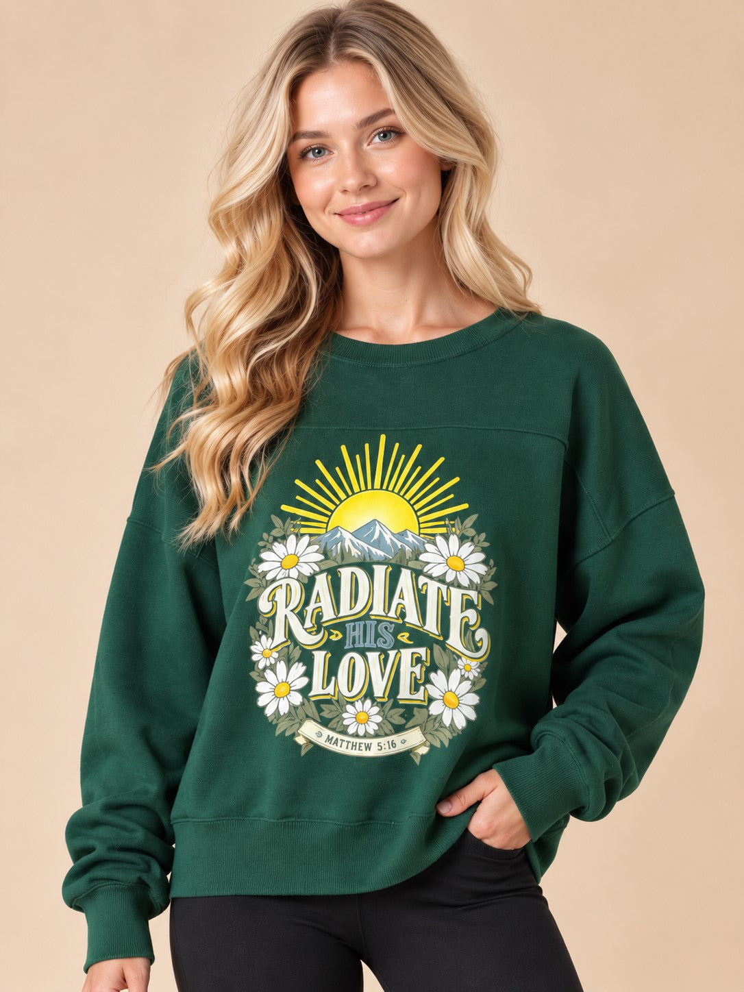 Radiate His Love Luxe Knit Sweater