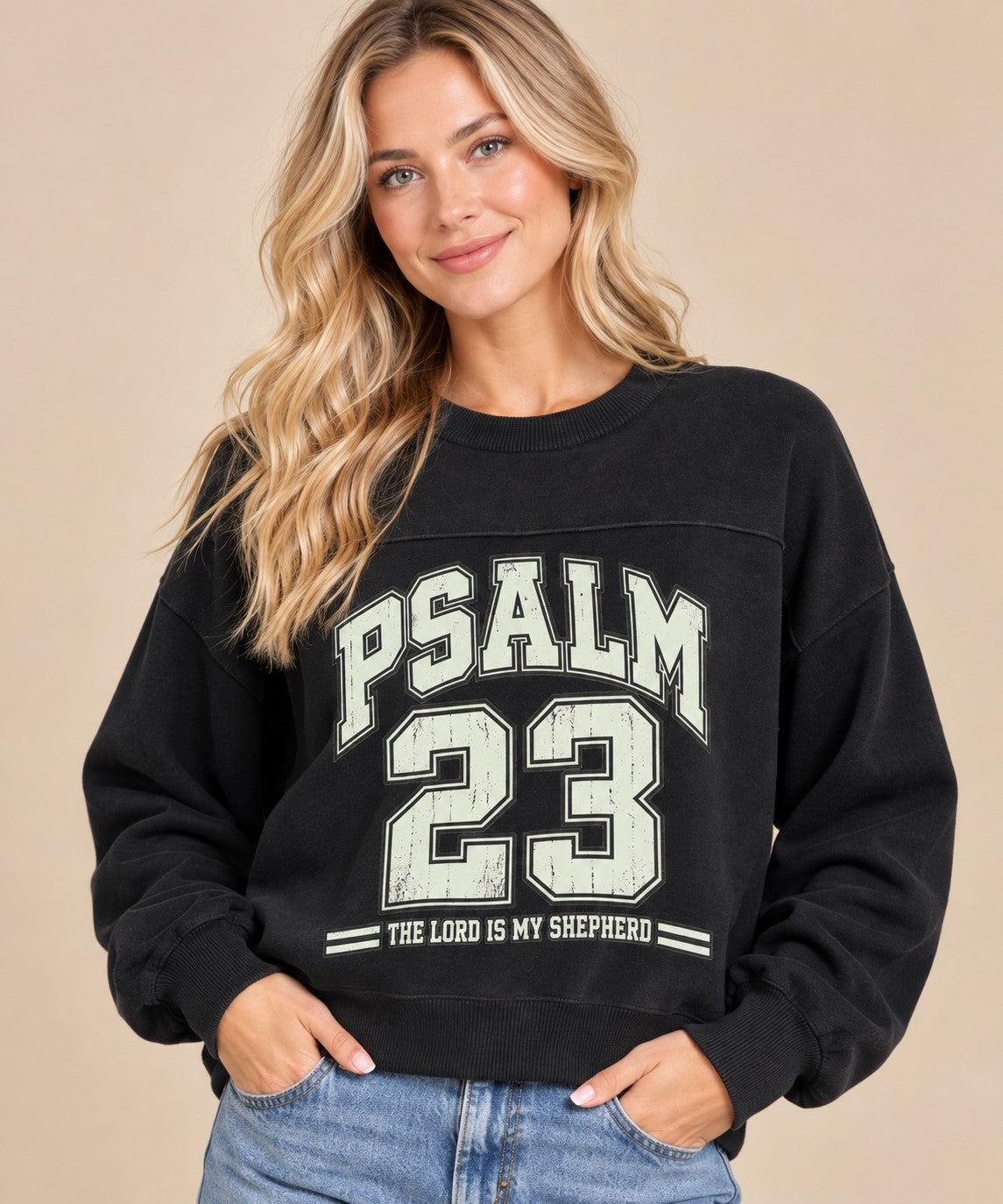 Psalm 23 Luxe Knit Sweater