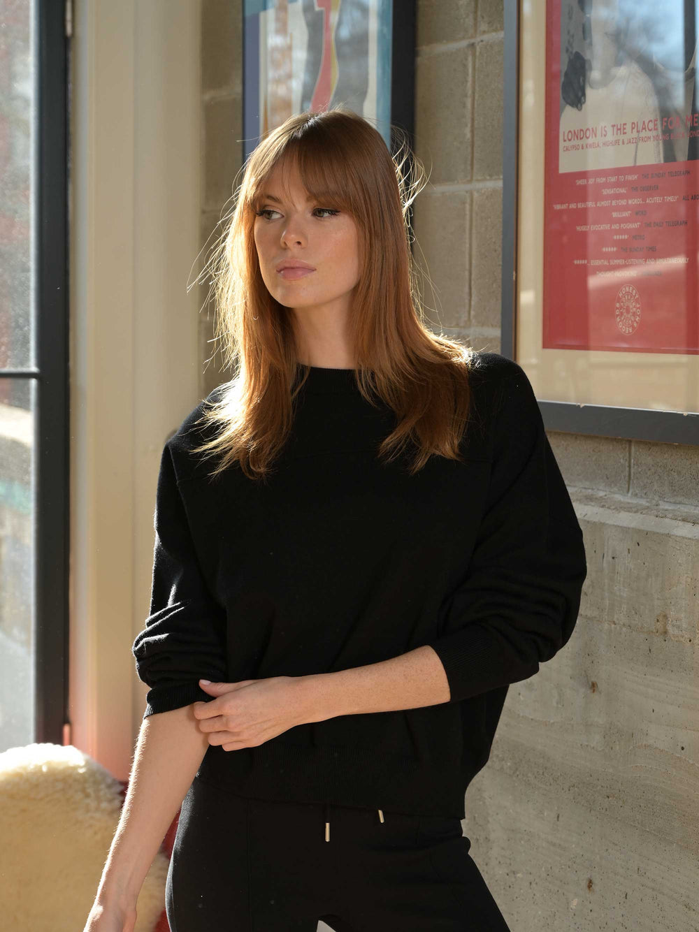 The Luxe Knit Sweater - Black