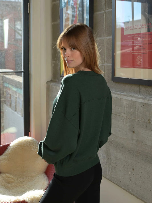 Ho Ho Ho Luxe Knit Christmas Sweater