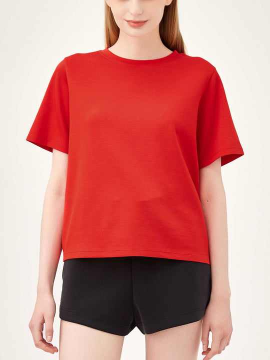 Cloud Feel Tee - Red