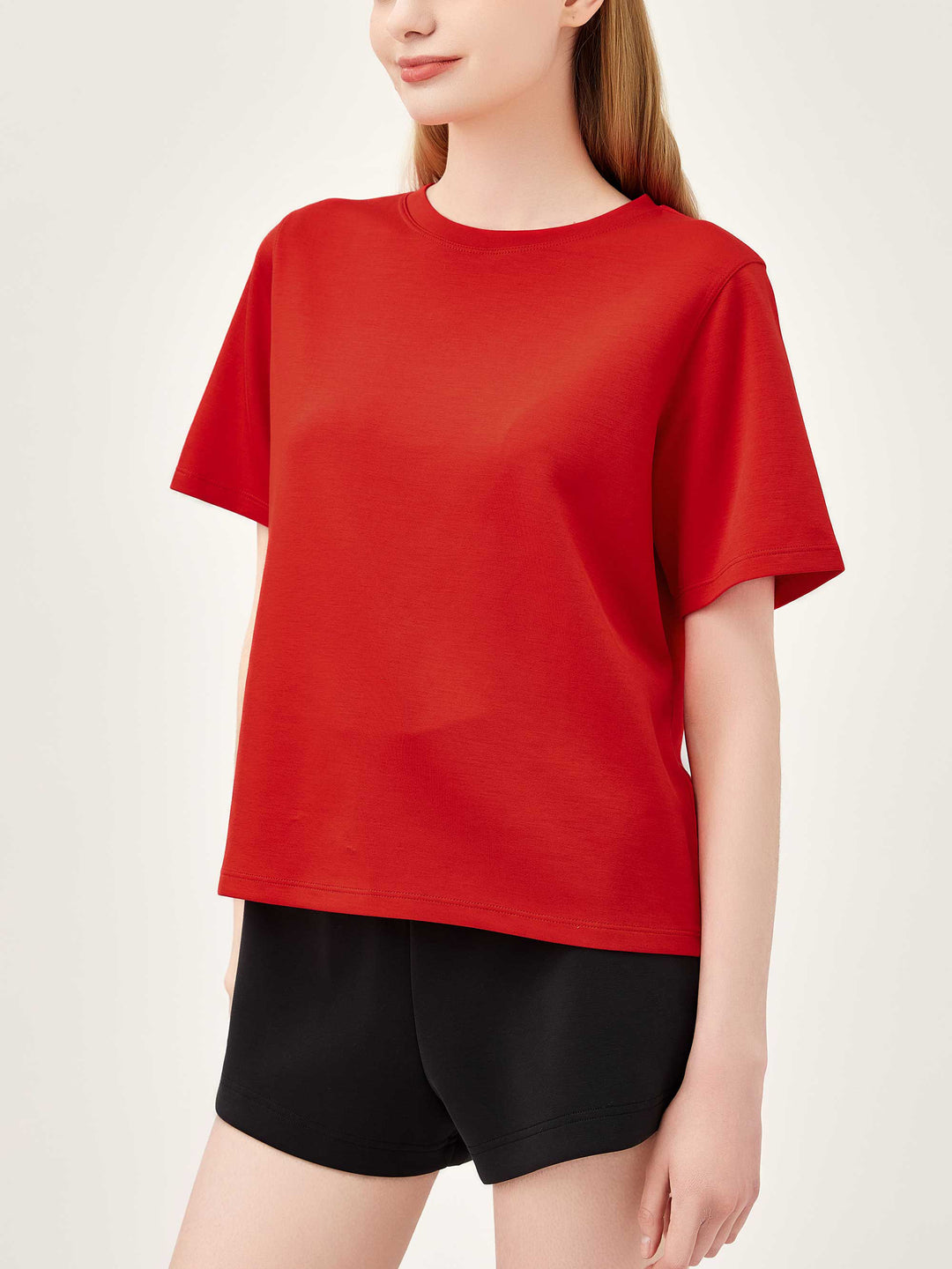 Cloud Feel Tee - Red