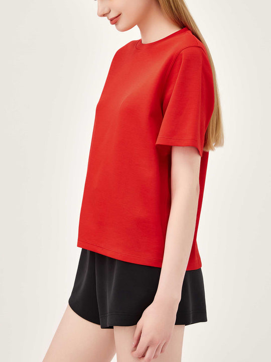 Cloud Feel Tee - Red