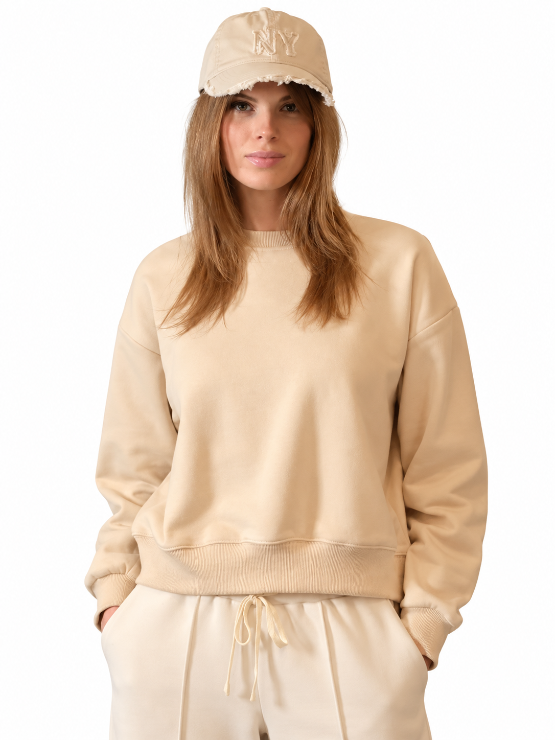 Two Soft Crew Neck Sweatshirt