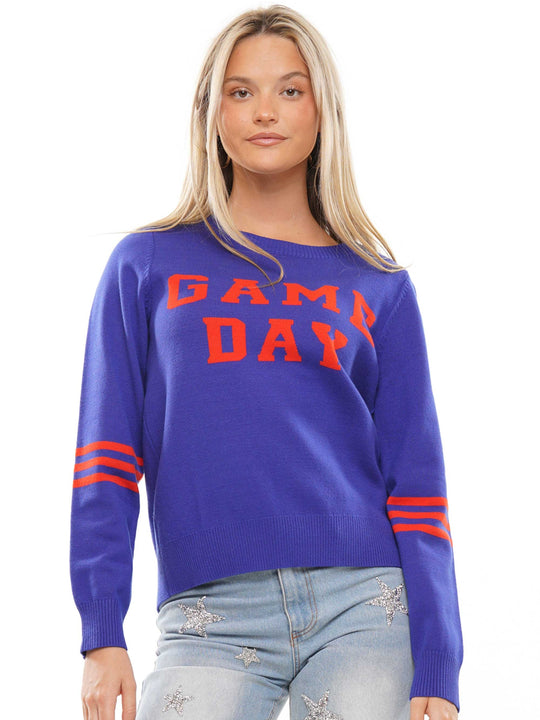 Game day sweater
