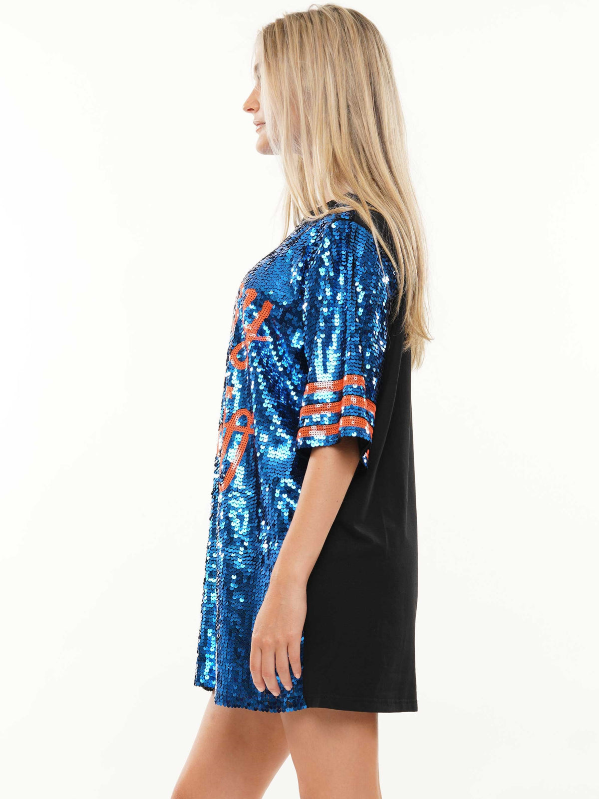 Classy Until Kick Off Sequin Dress