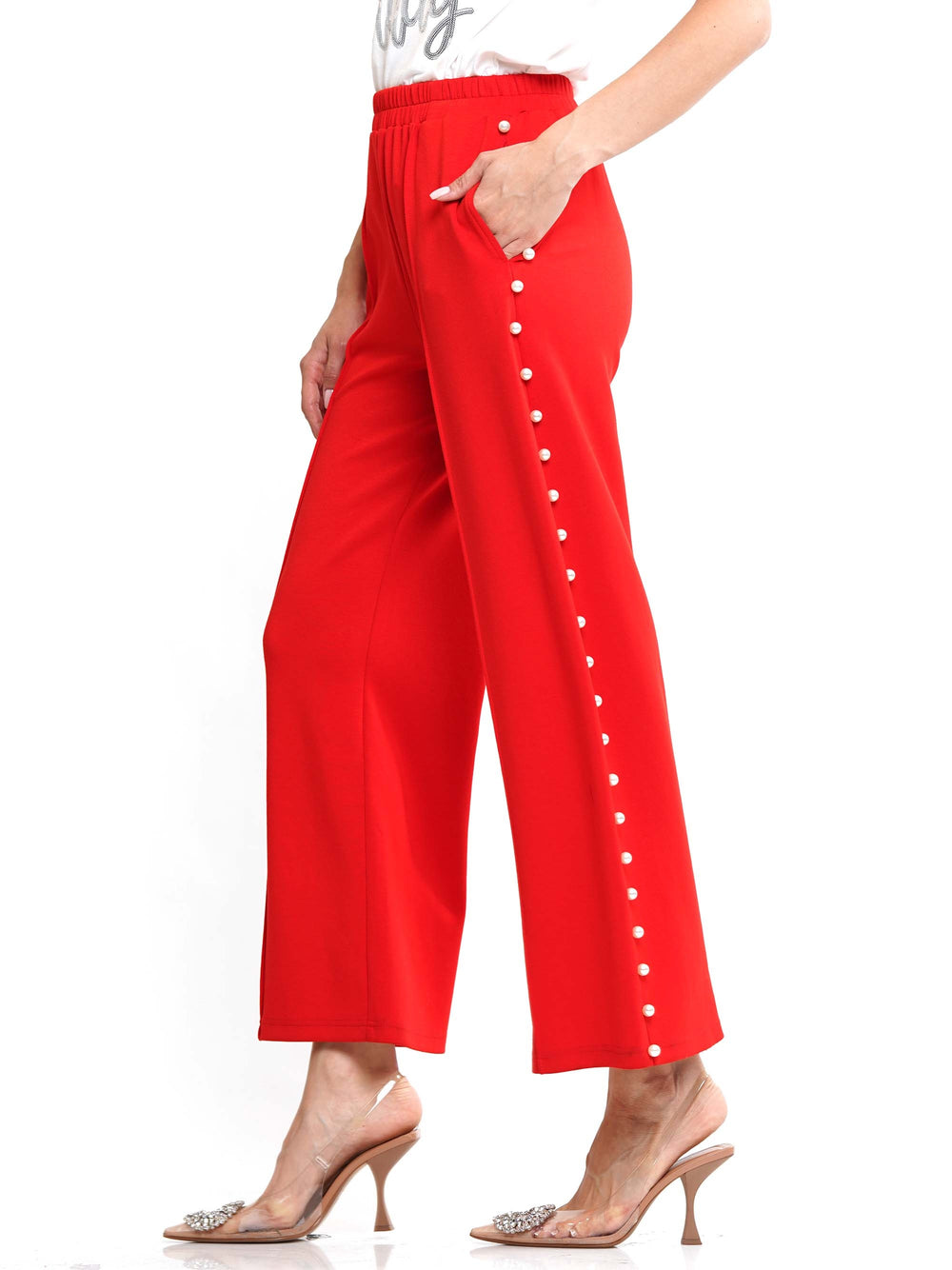 Soft lyocell lined pearl pants