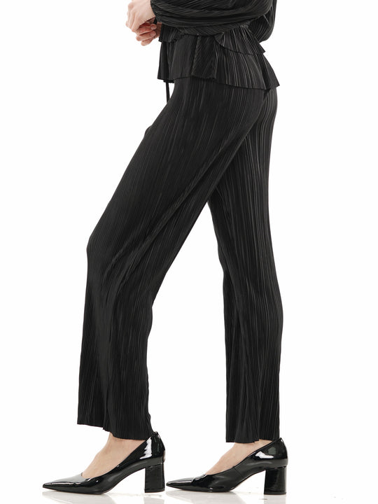 Pleated Wide Leg Pants