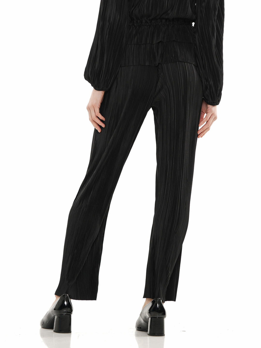 Pleated Wide Leg Pants