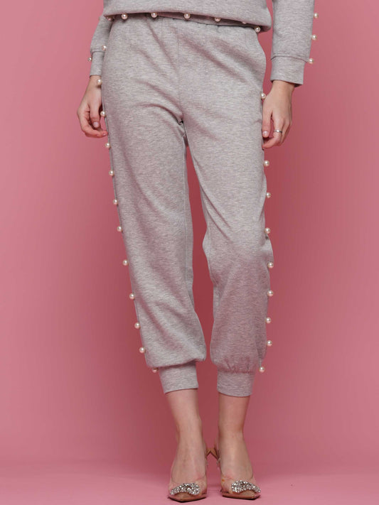 Pearl on Side Jogger Pants