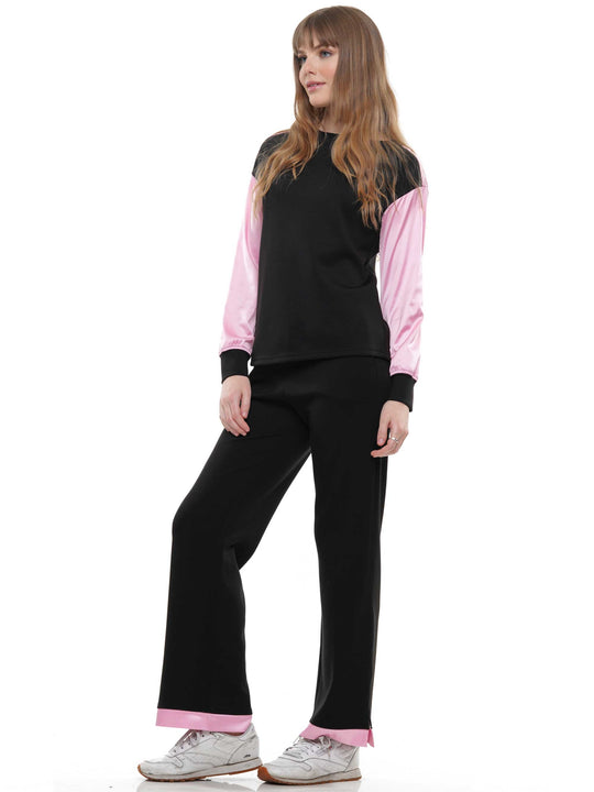 Super Soft Lyocell with Satin Long Sleeve and Pants