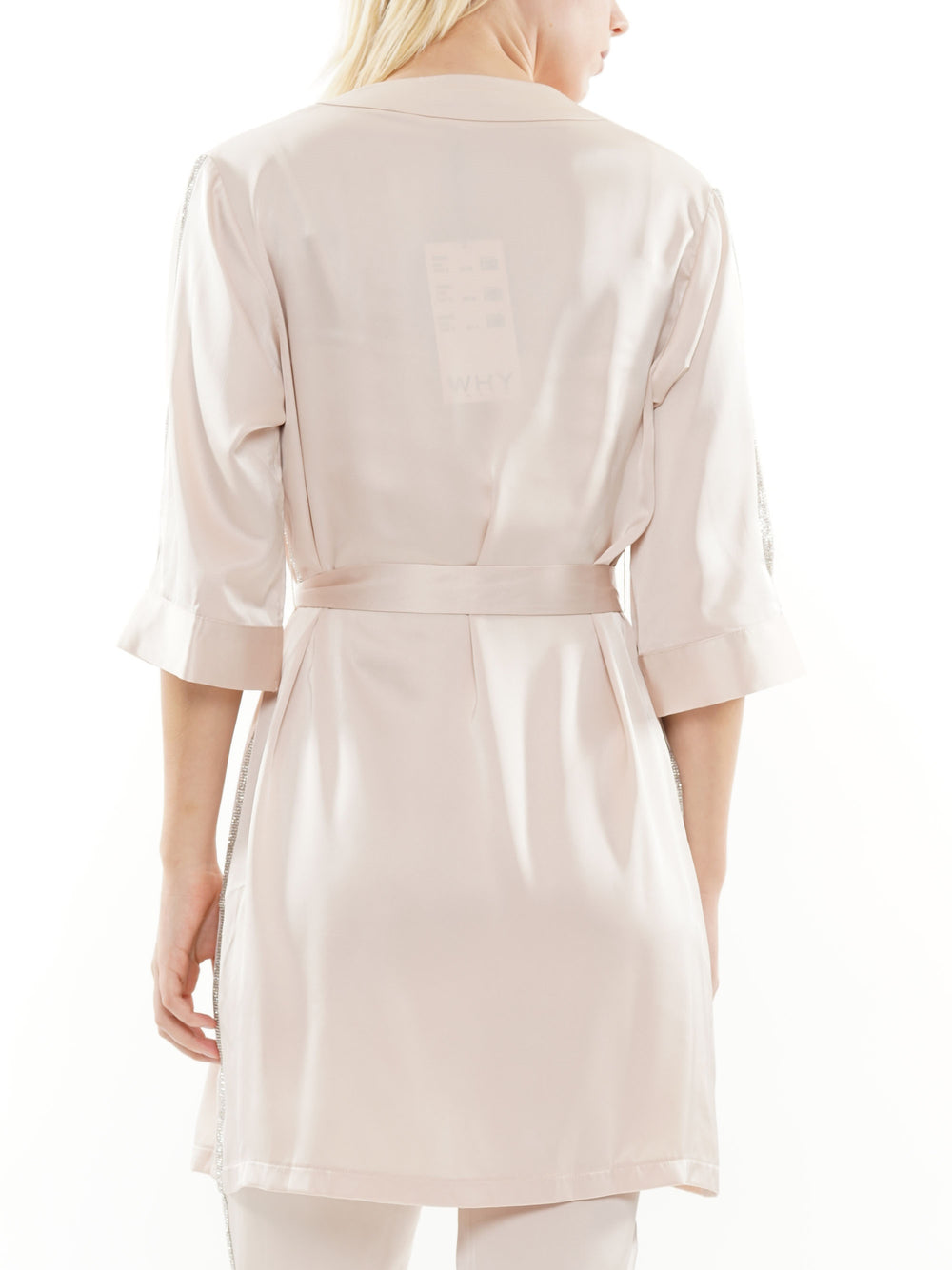 Robe with headstone trim