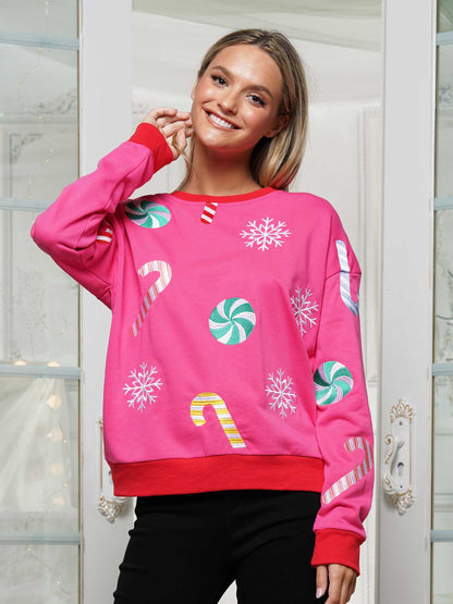 Pepper Mint Candy Canes Long Sleeve