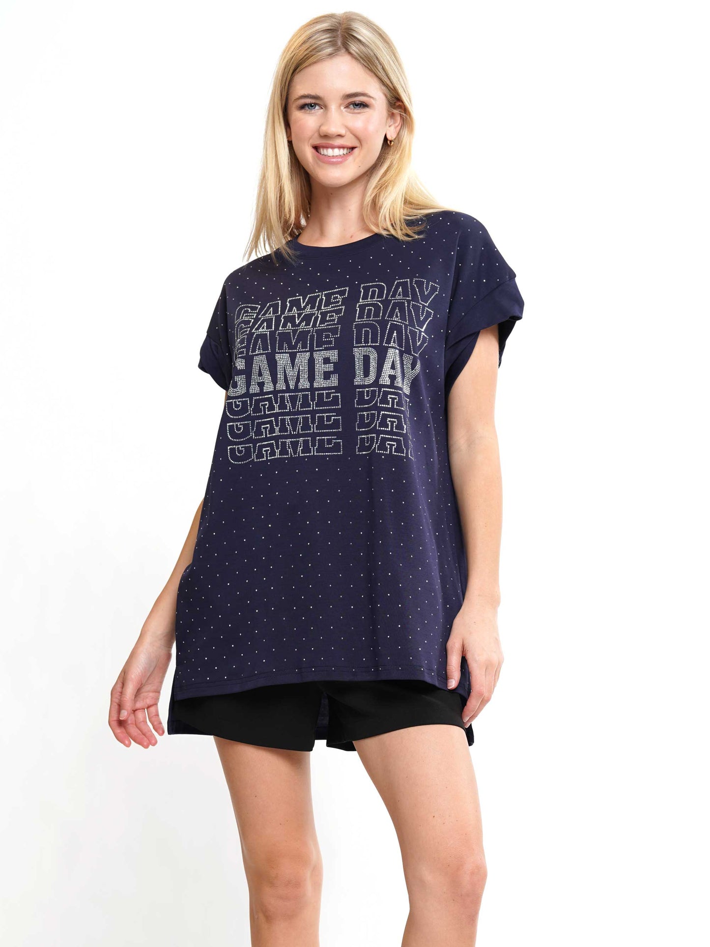 Polka Dot Game Day Top