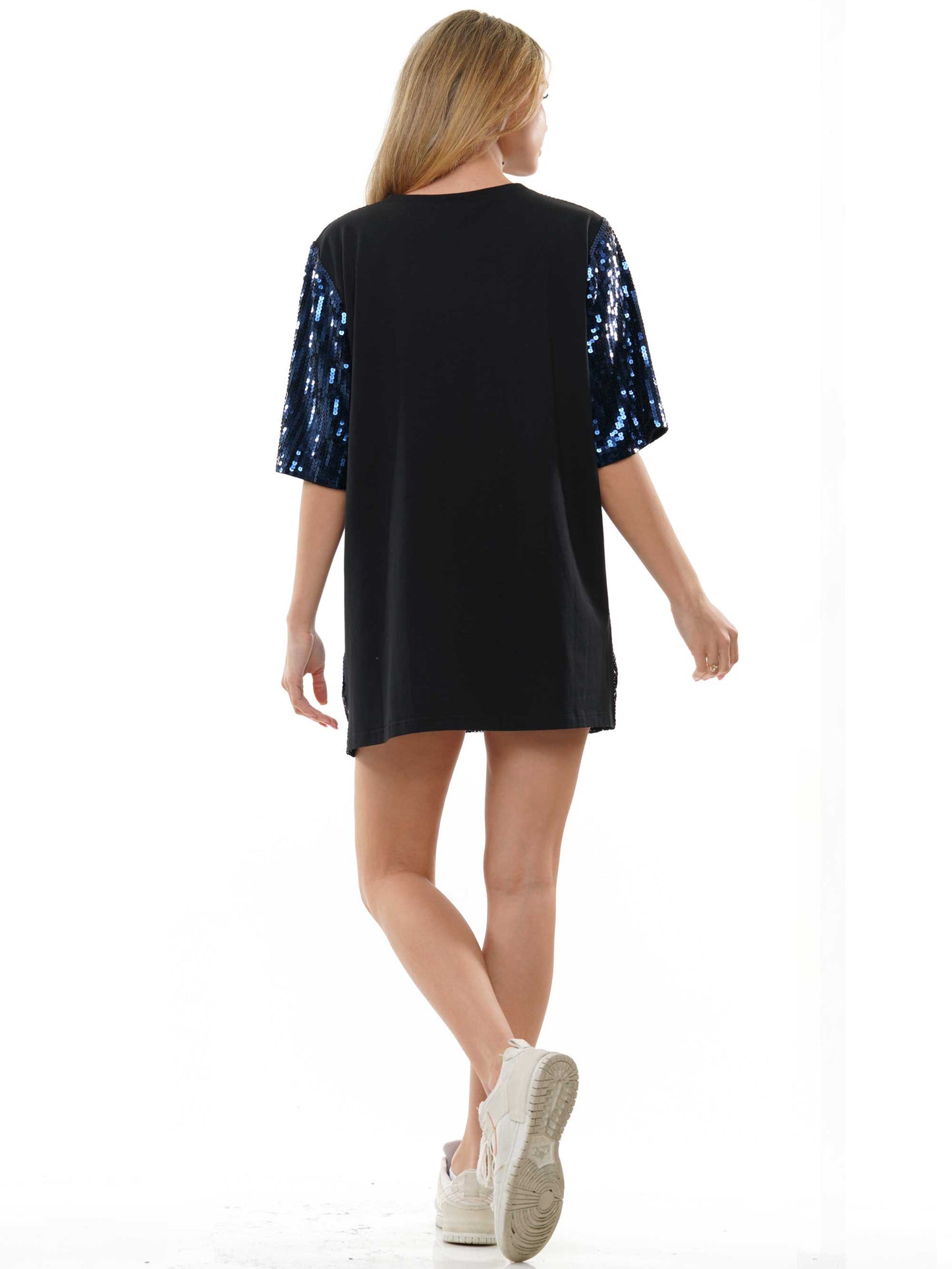 Game day sequin dress