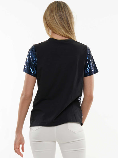 Gameday Vibes Sequin Top